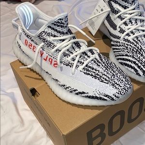 Yeezy 350 V2 Zebra Colorway